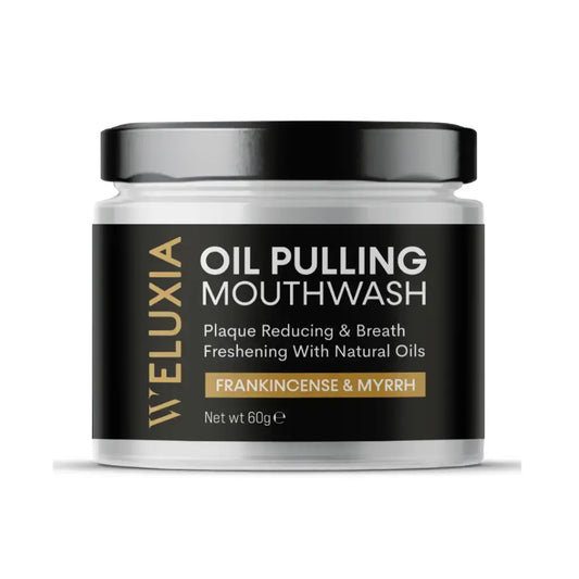 oil pulling mouthwash frankincense and myrrh weluxia