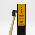Load image into Gallery viewer, Onyx bamboo toothbrush made from sustainable bamboo