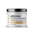 Load image into Gallery viewer, Weluxia Miswak Tooth Powder in eco-friendly glass jar – herbal tooth whitening and gum care