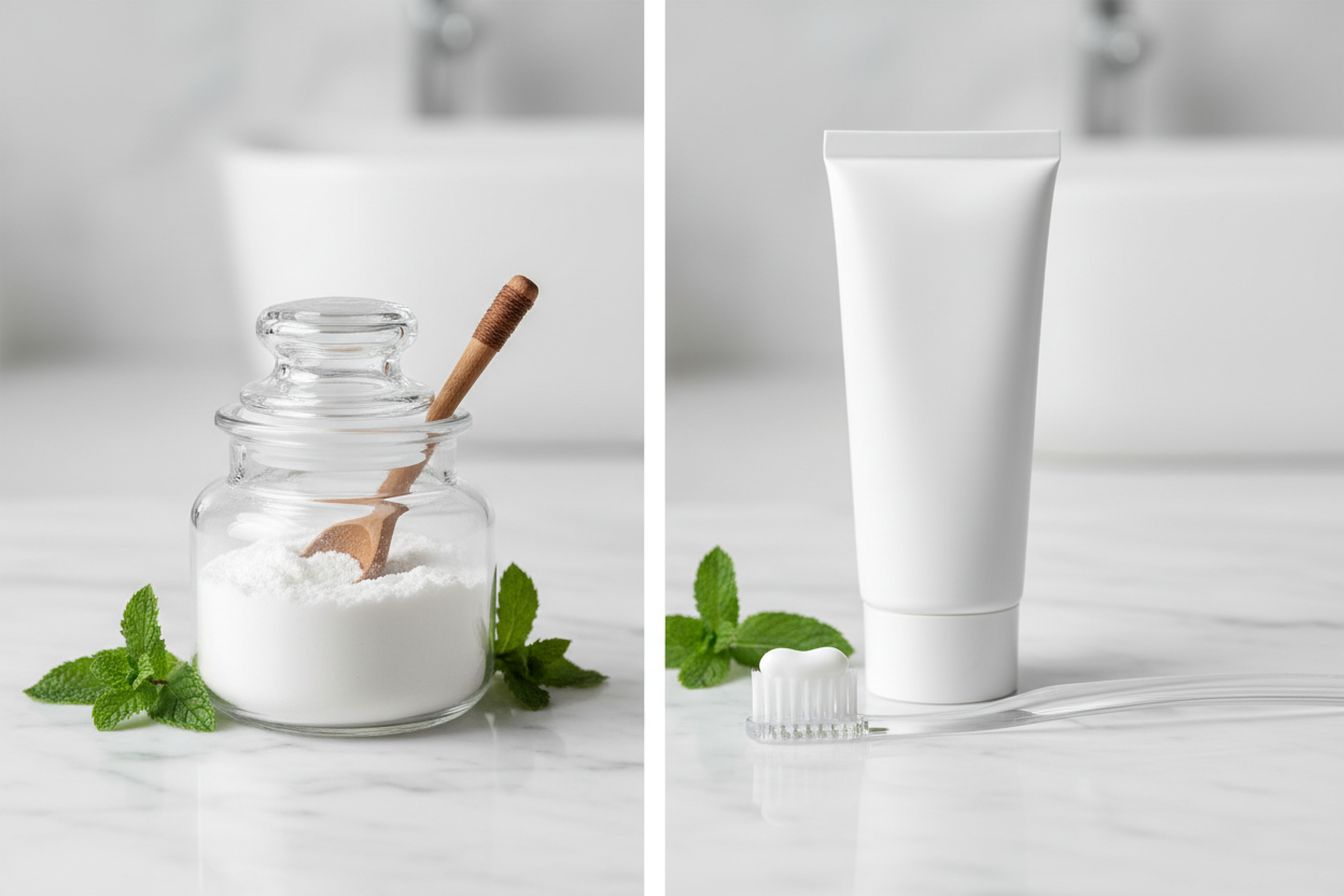 toothpowder vs toothpaste