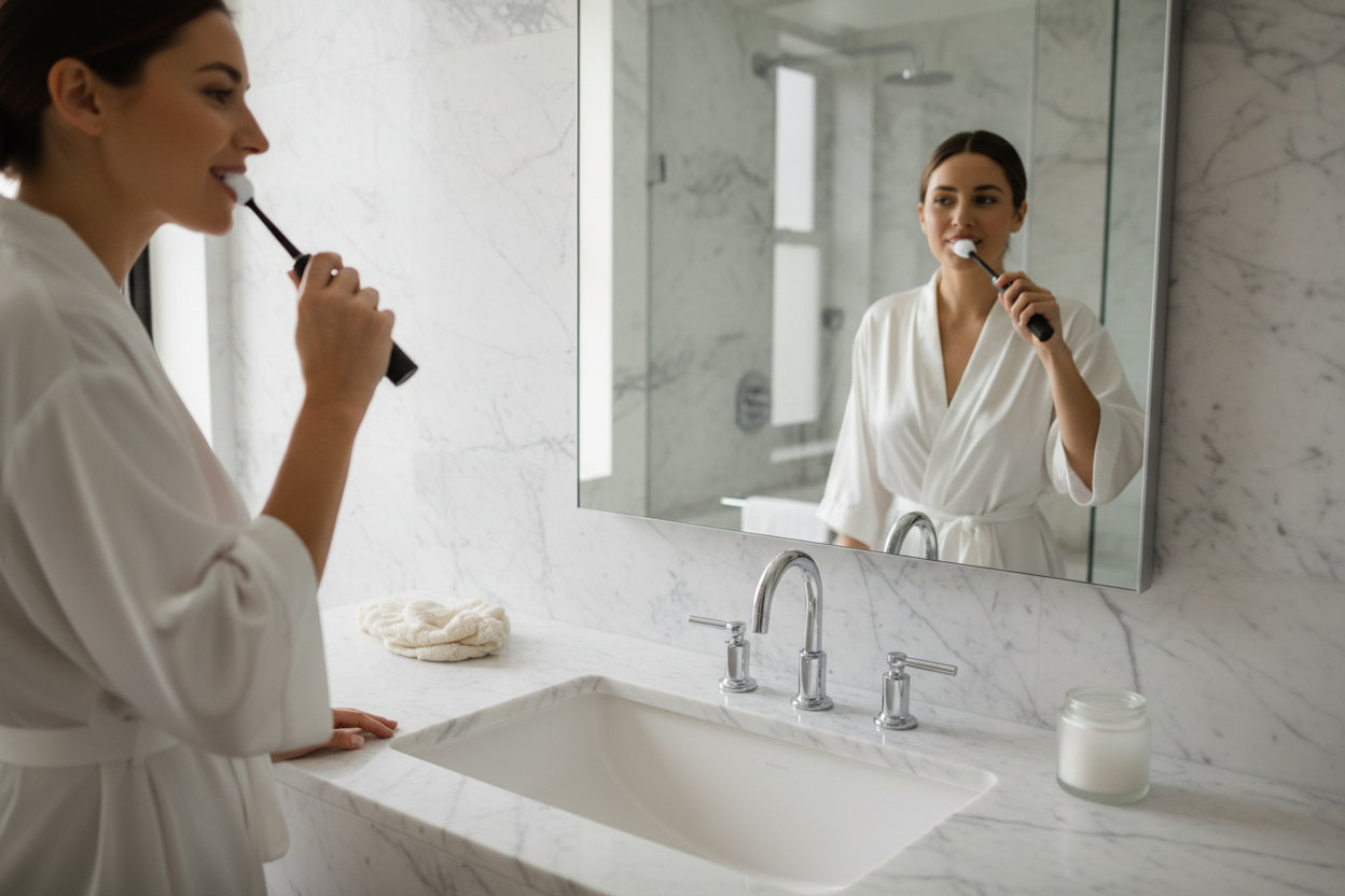 how to use tooth powder