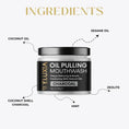 Load image into Gallery viewer, Oil Pulling Mouthwash Activated Charcoal for Natural Whitening
