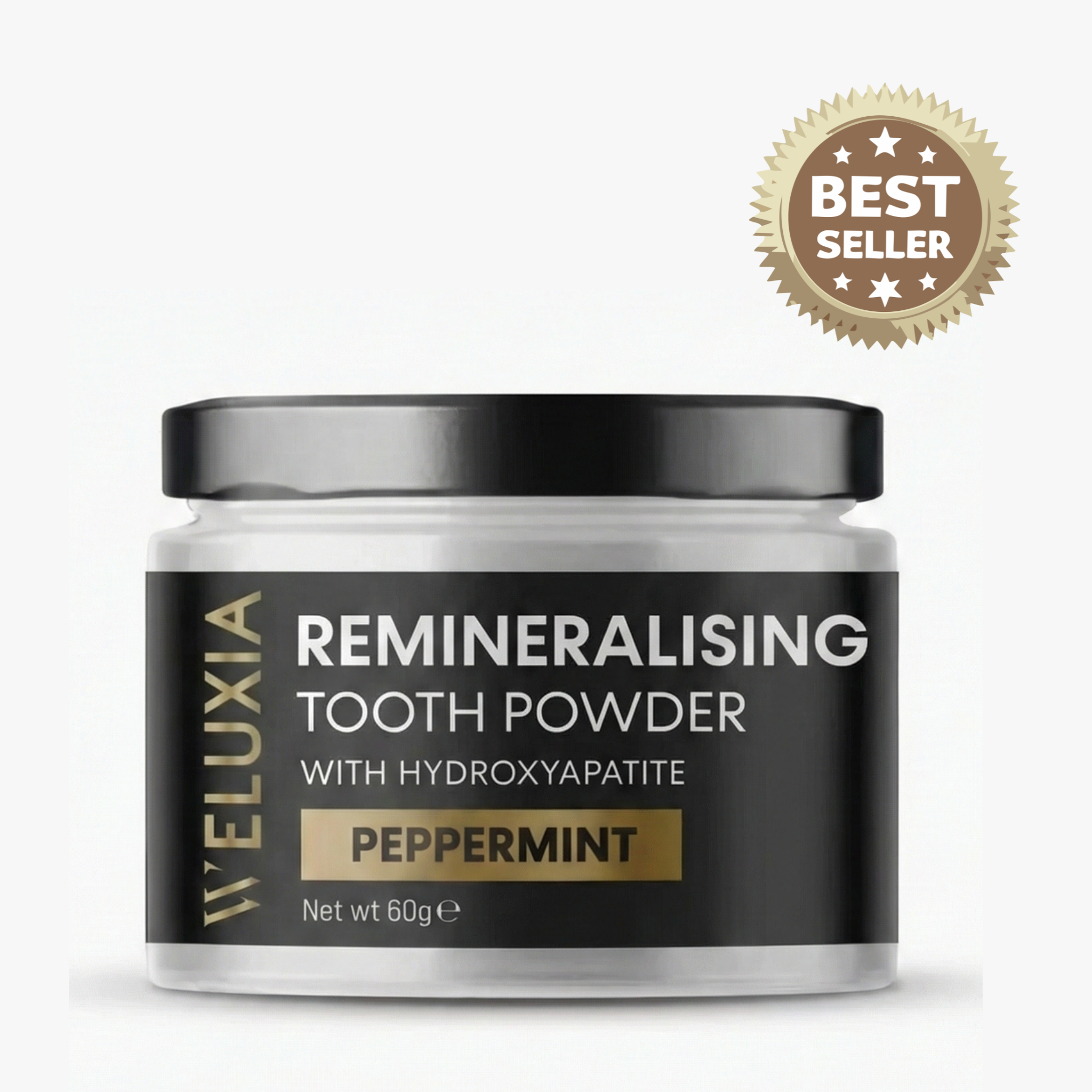 Remineralising Tooth Powder (45% Hydroxyapatite) UK Weluxia Remineralising Tooth Powder (45% Hydroxyapatite) UK Weluxia