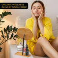Load image into Gallery viewer, Weluxia 30ml organic castor oil cold pressed hexane free in amber glass bottle

