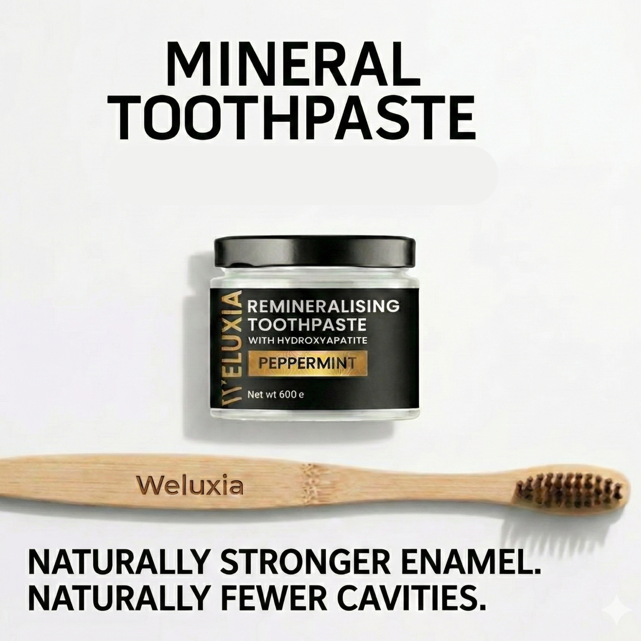 jar of remineralising toothpaste