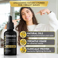 Load image into Gallery viewer, Weluxia PeriGum Oil bottle placed on bathroom counter with toothbrush and herbs
