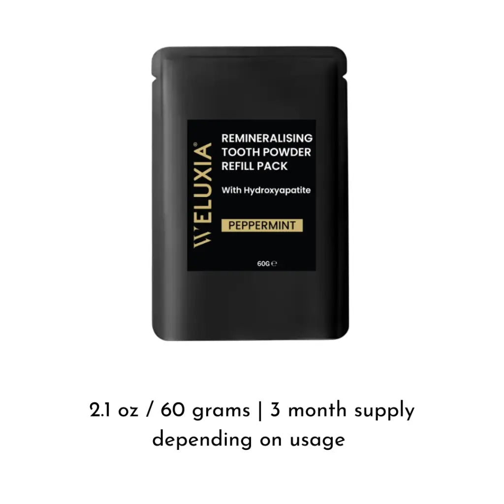 Hydroxyapatite Tooth Powder Refill Pouch