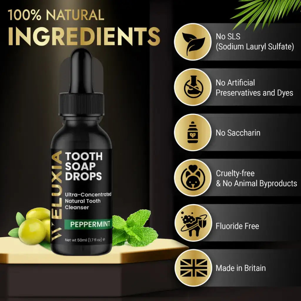 weluxia toothsoap natural ingredients